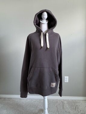 Moosejaw Hooded Pullover Sweatshirt - Charcoal Medium